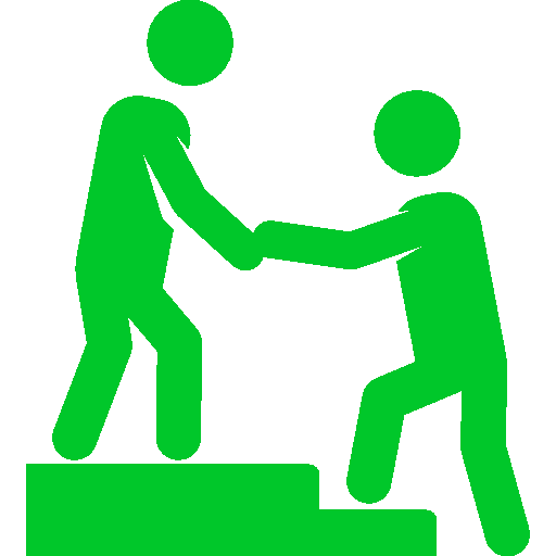 أيقونة مساعدة الفئات المهمشة