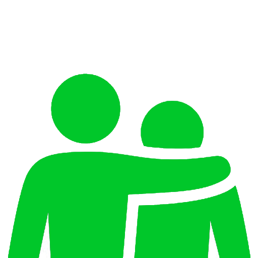 أيقونة مرافقة ودعم