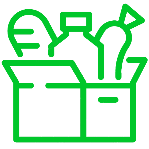 أيقونة الدعم الغذائي